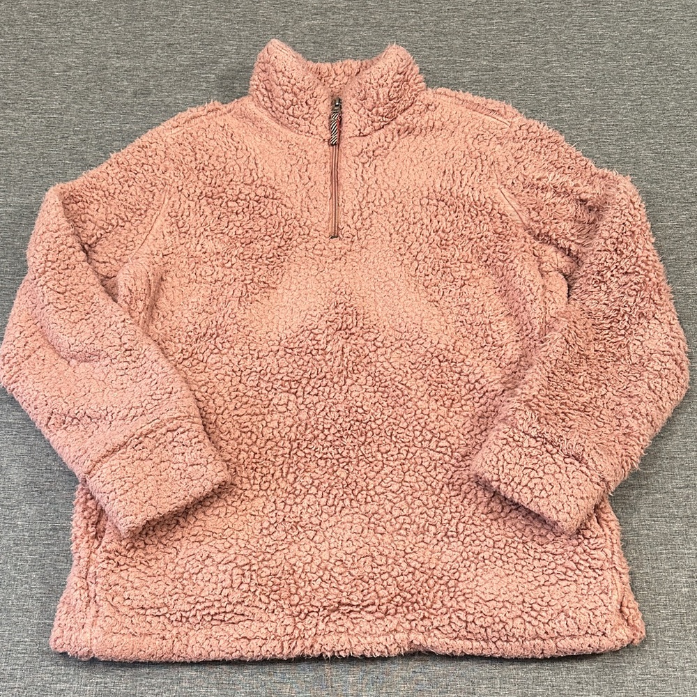 WEATHERPROOF Sherpa 1/4 Zip Sweater